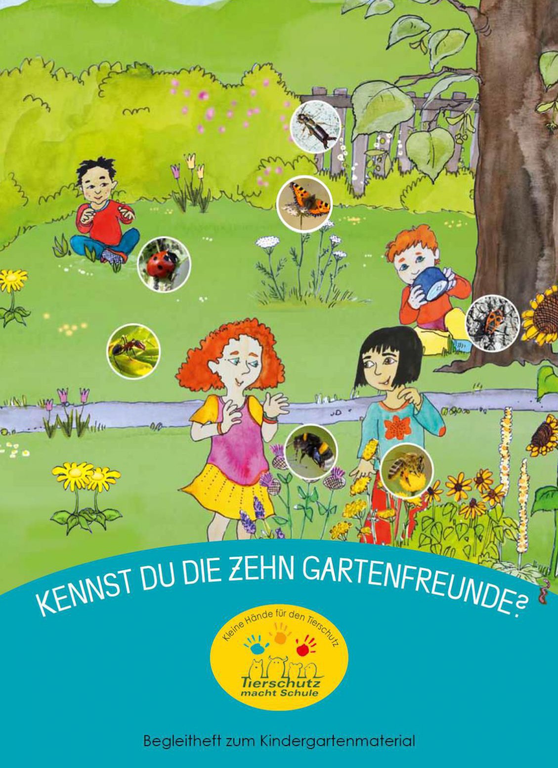 Kennst du die zehn Gartenfreunde?