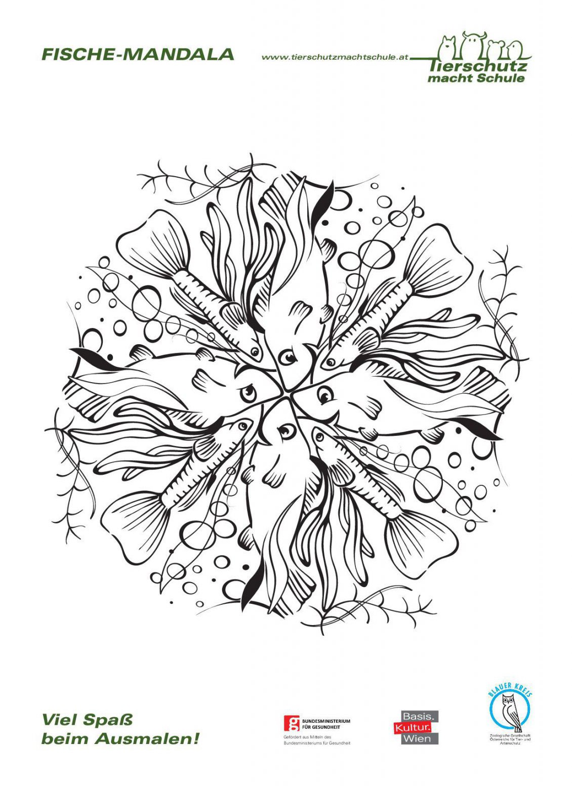 Mandala Fische