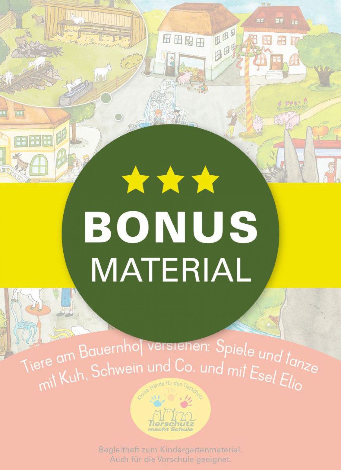 Bonusmaterial zum Kindergartenset „Tiere am Bauernhof verstehen“