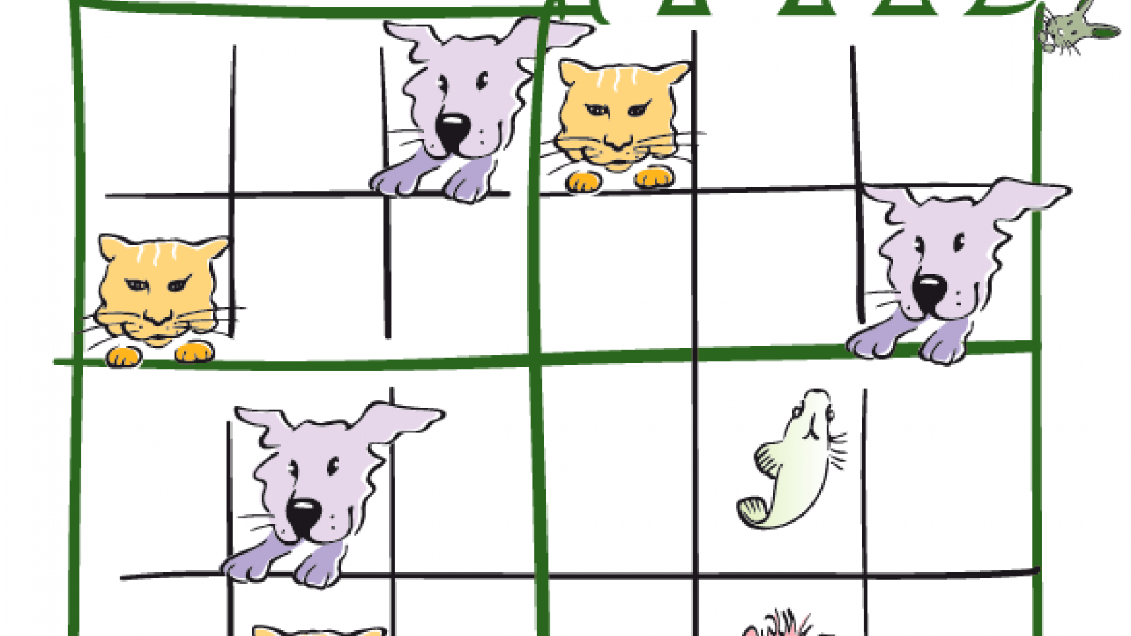 sudoku-heimtiere